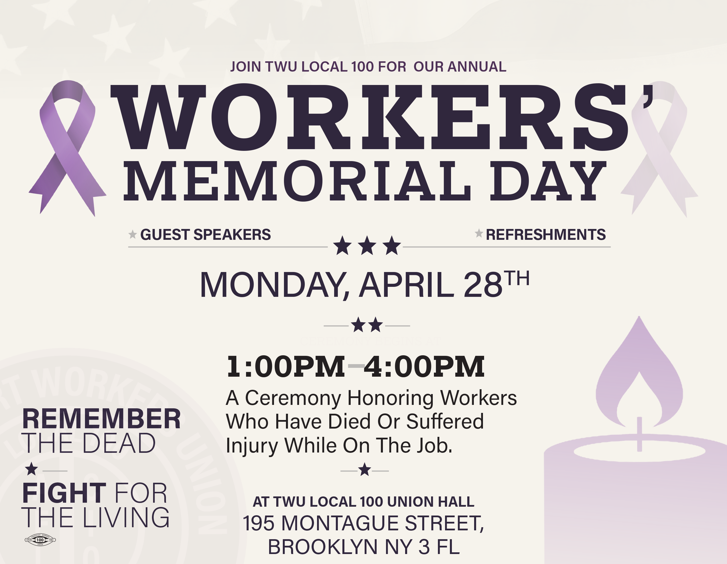 TWU LOCAL 100 LOGO